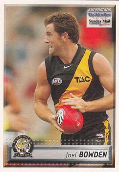 2003 Select The Advertiser-Sunday Mail AFL #99 Joel Bowden Front